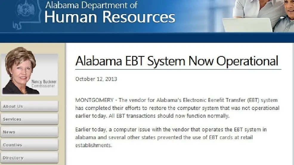 Access returns to EBT food stamp cards users after outage