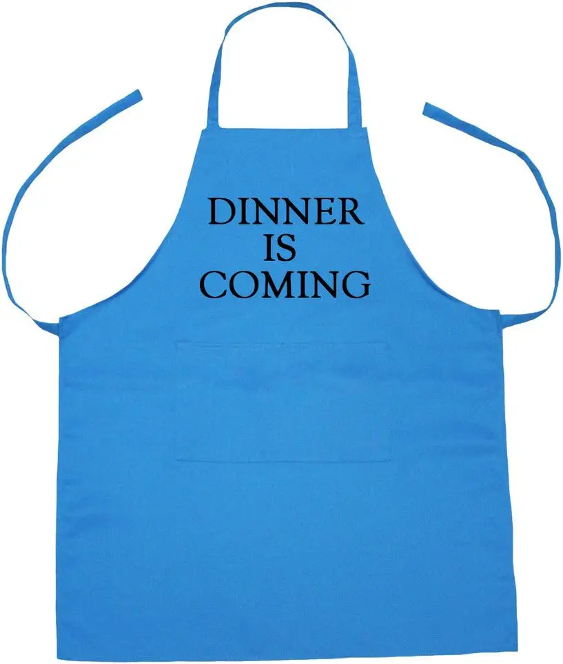 Amazon.com: Petitebella Dinner Is Coming Polyester Kitchen Apron for ...