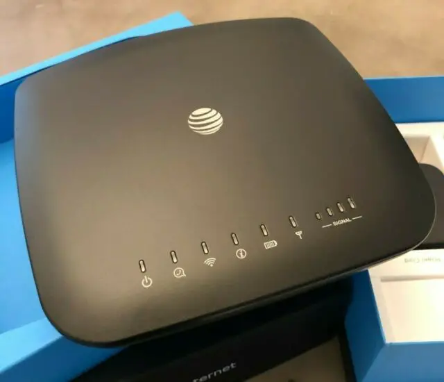 AT& T Wireless Internet WiFi Modem 4g LTE Home Base Router for sale ...