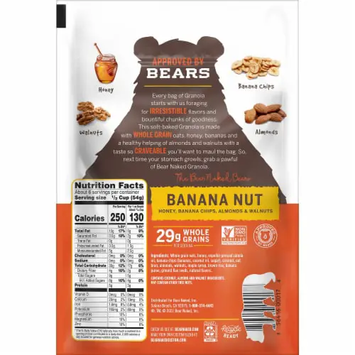 Bear Naked Granola Cereal Banana Nut, 12 oz