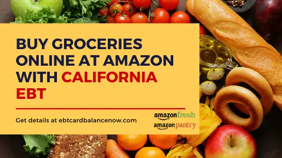 Buy groceries Online at Amazon with CALIFORNIA EBT ...