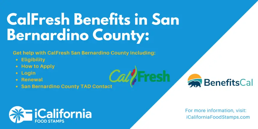 CalFresh San Bernardino County (2021 Guide)