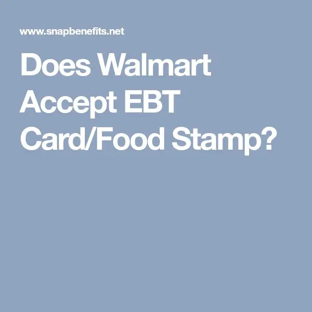 Can I Use My Ebt Card Online At Walmart