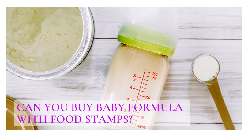 Can you Buy Baby Formula with Food Stamps?