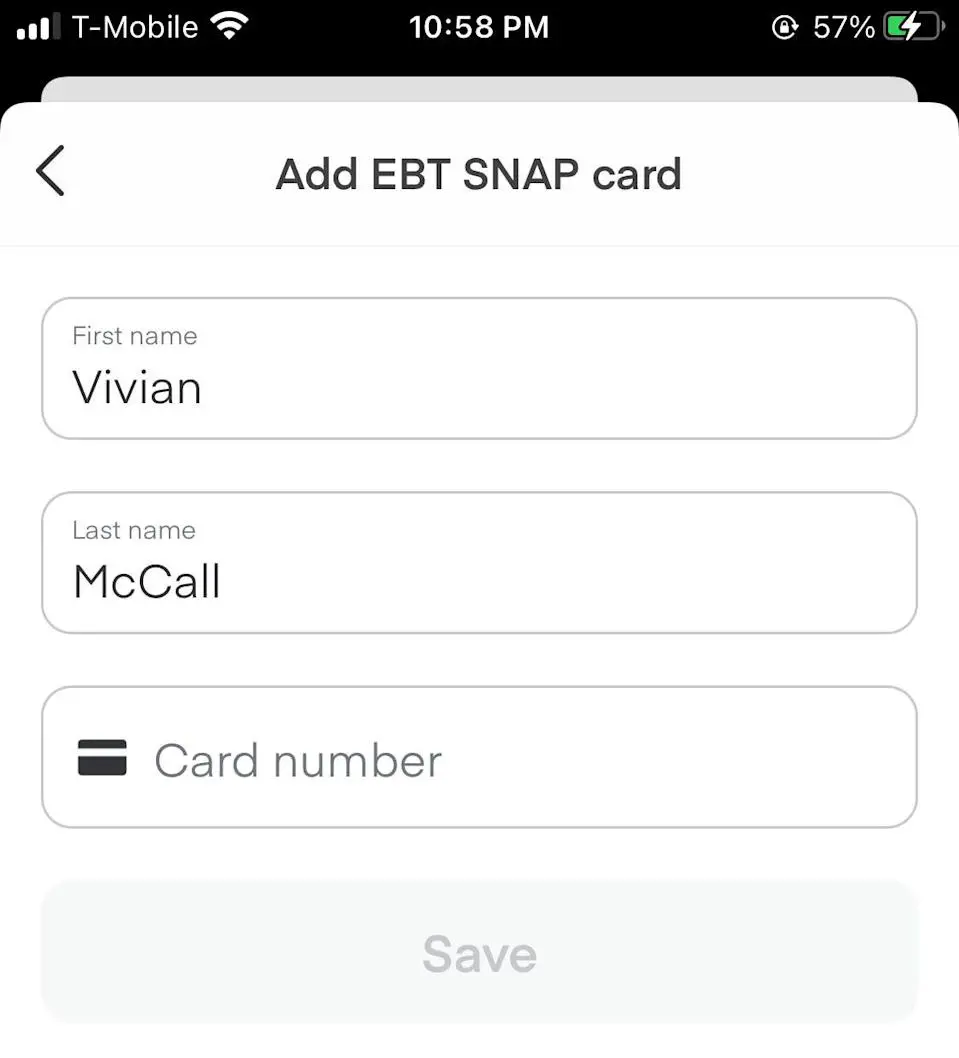 Can You Do Instacart With Ebt