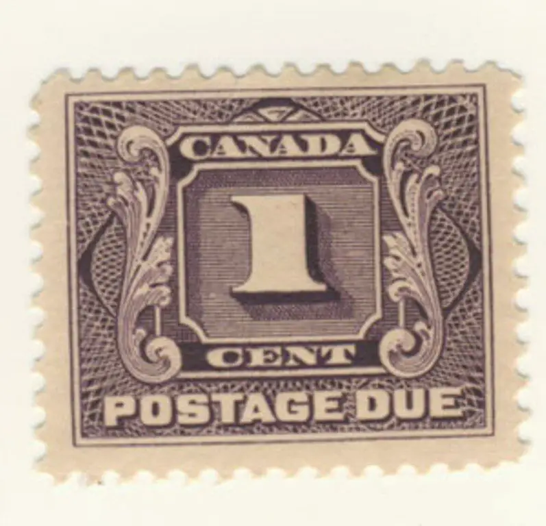 Canada Stamp Scott # J1 1