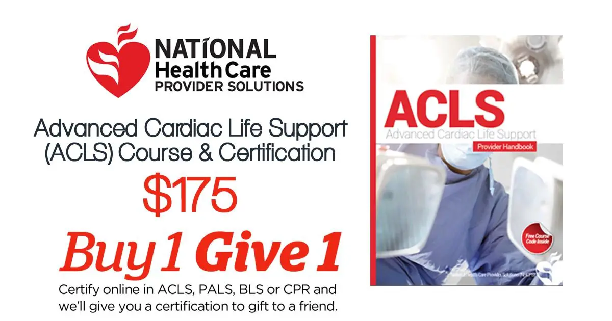 Check this out about Acls Recertification Online Aha