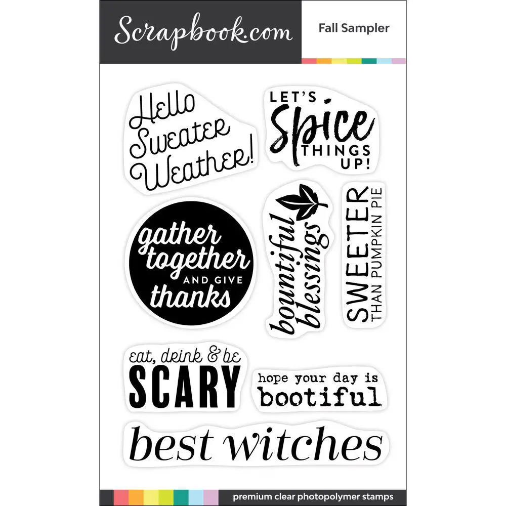 Clear Photopolymer Stamp Set