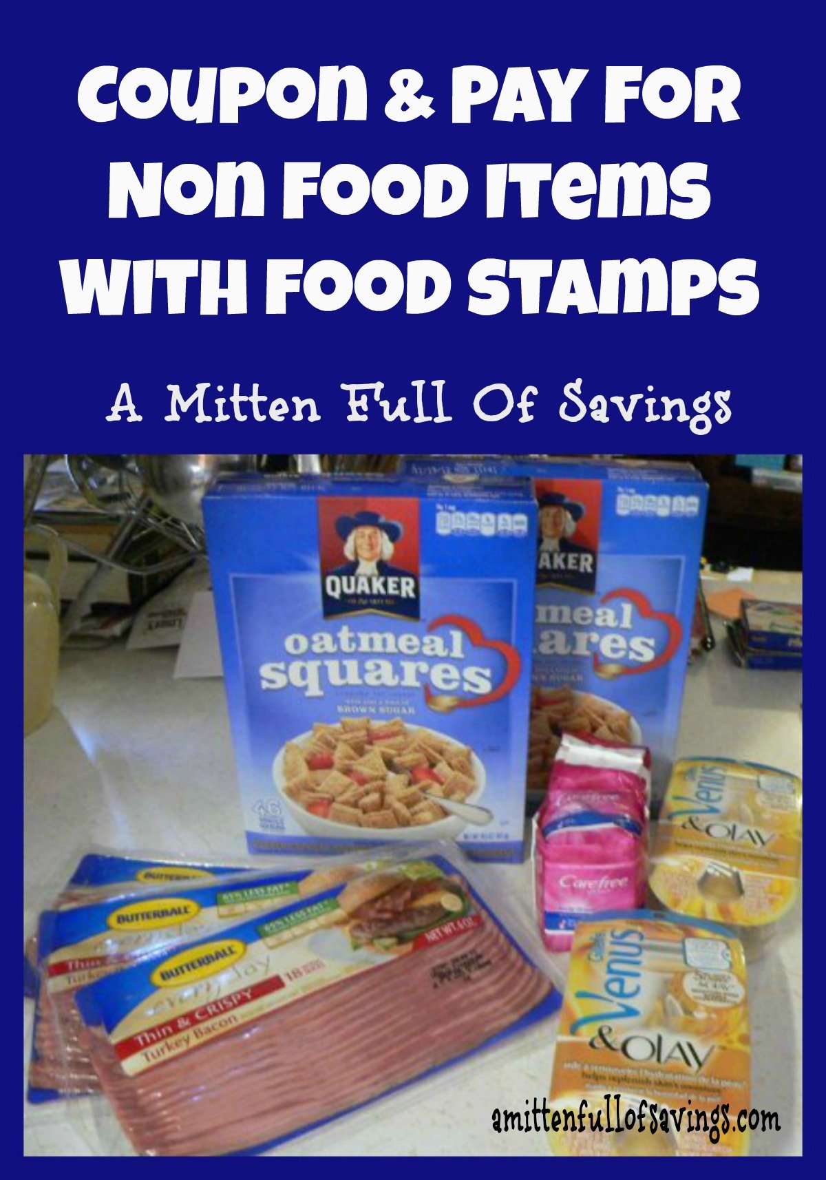Coupon And Pay For Non Food Items With Food Stamps