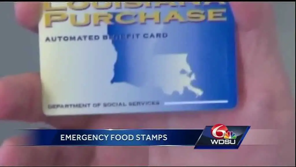 Disaster food stamp program enters second week in Louisiana