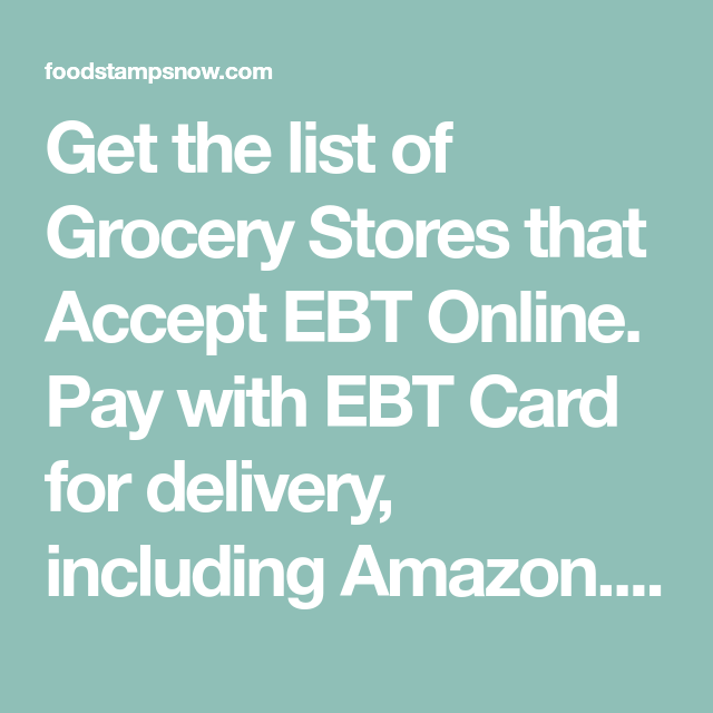 Does Whole Foods Accept Ebt Online