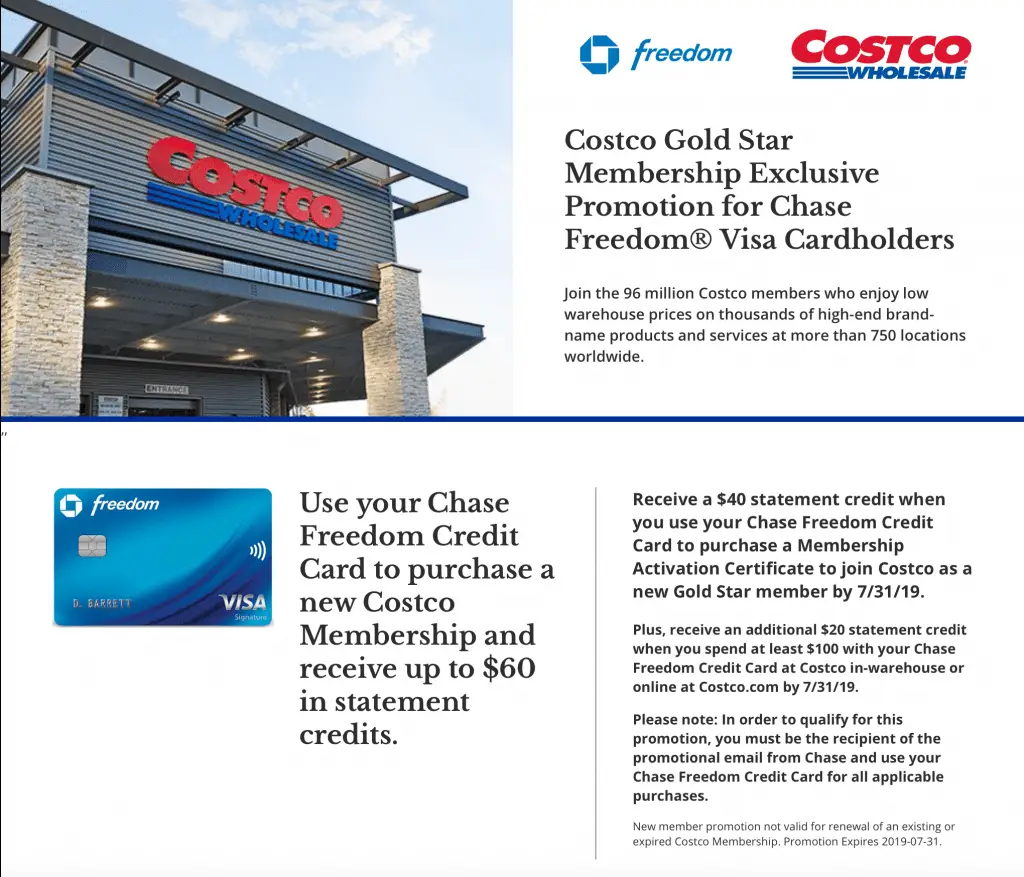 [Expired] [Targeted] Chase: Get $40 Back with Costco Membership ...