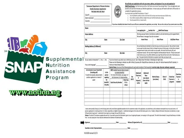 Food Stamps Application Form  Food Stamps Eligibility Calculator ...