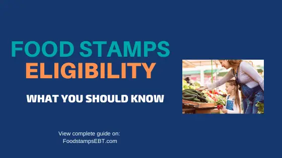 Food stamps eligibility
