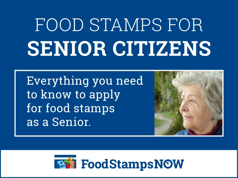 Food Stamps for Seniors Resource Page