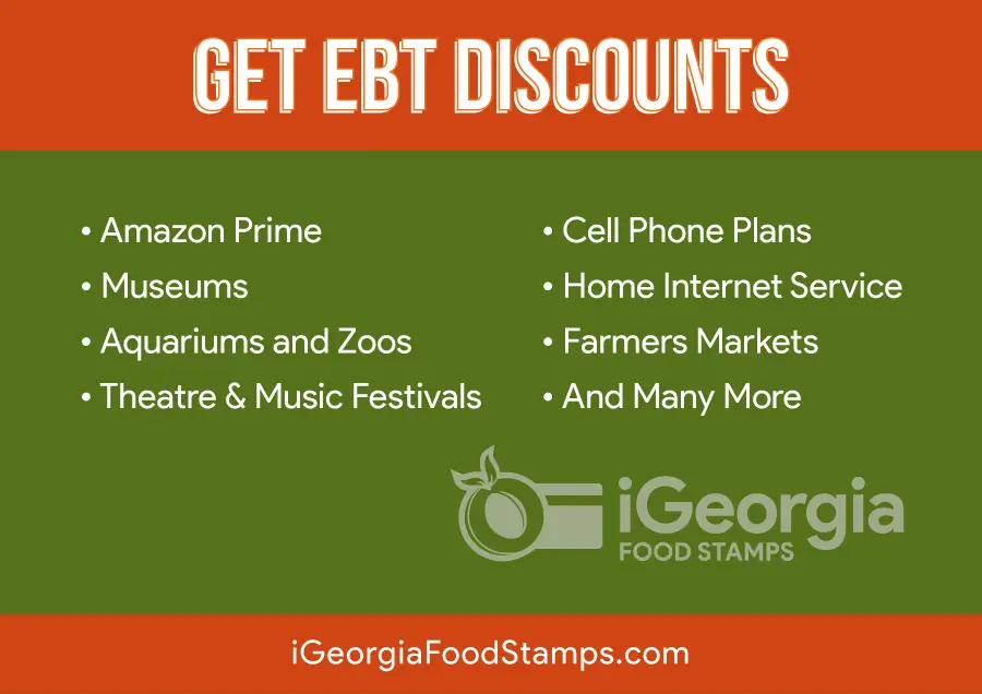 Georgia EBT Discounts and Perks 2019