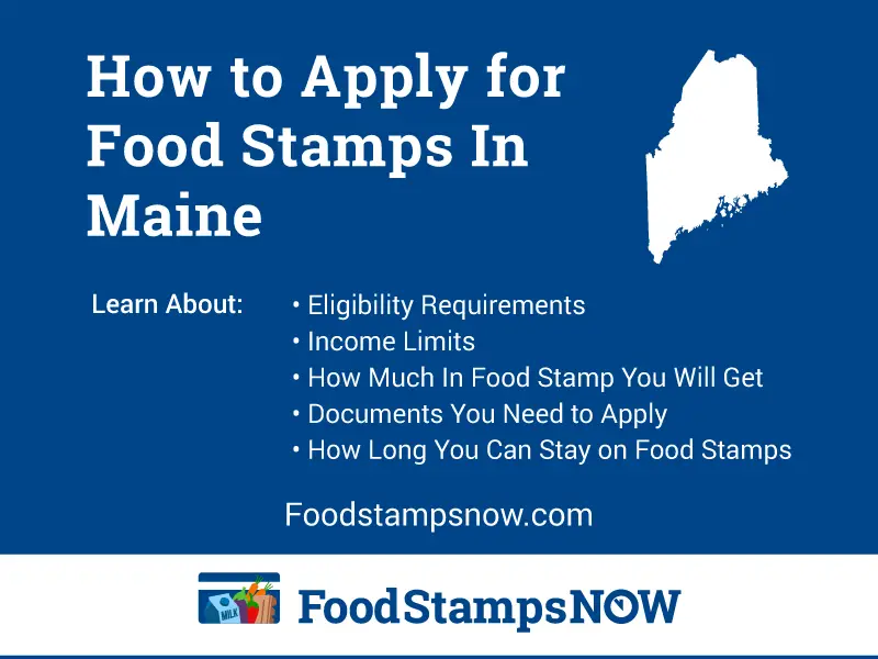 How Do I Apply For Food Stamps In Maine