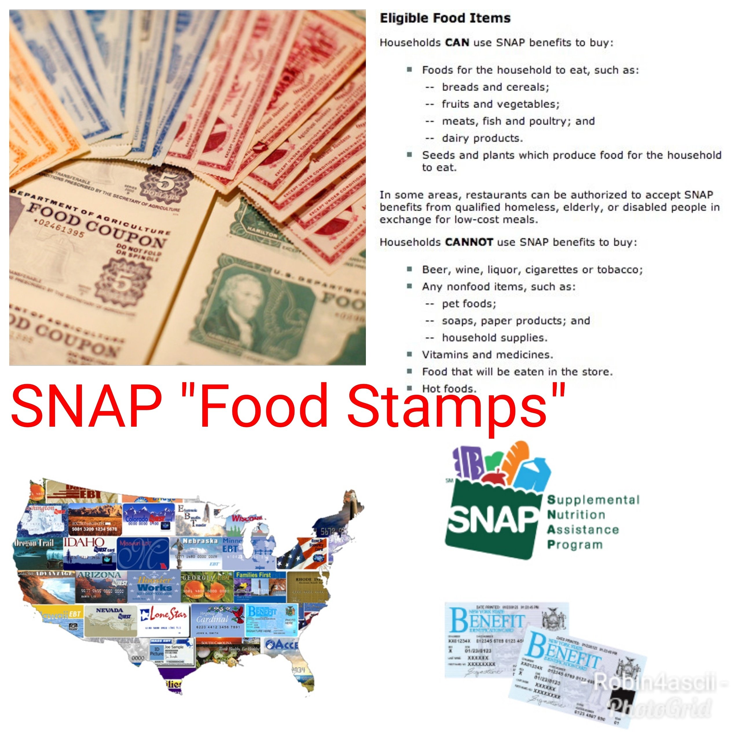 How much money can you make before receive food stamps