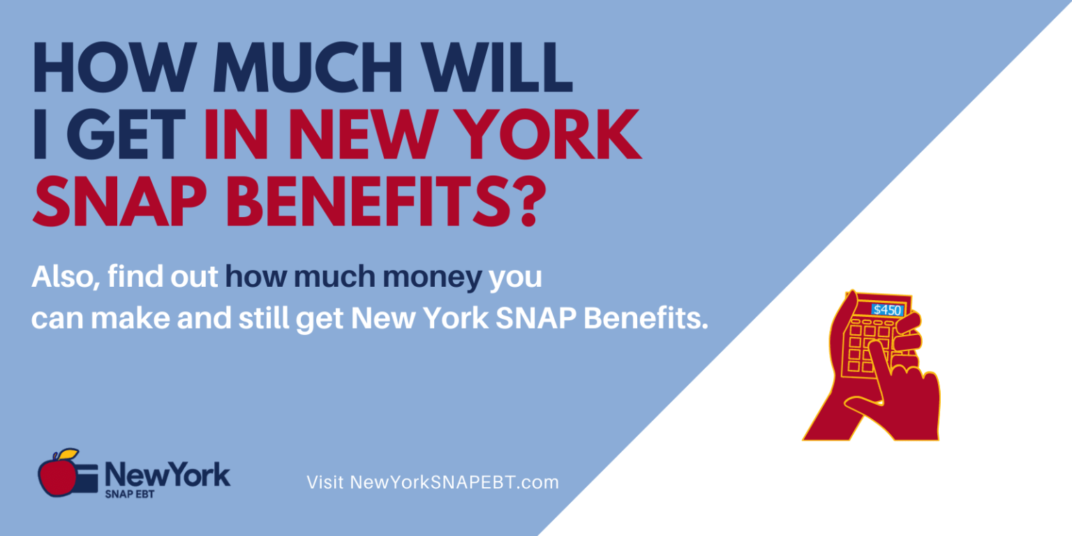 How much will I get in New York Food Stamps?