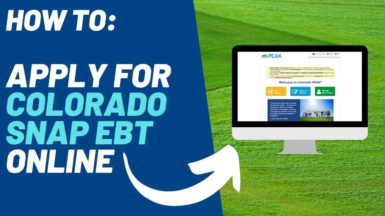 How to Apply for Colorado Food Stamps Online