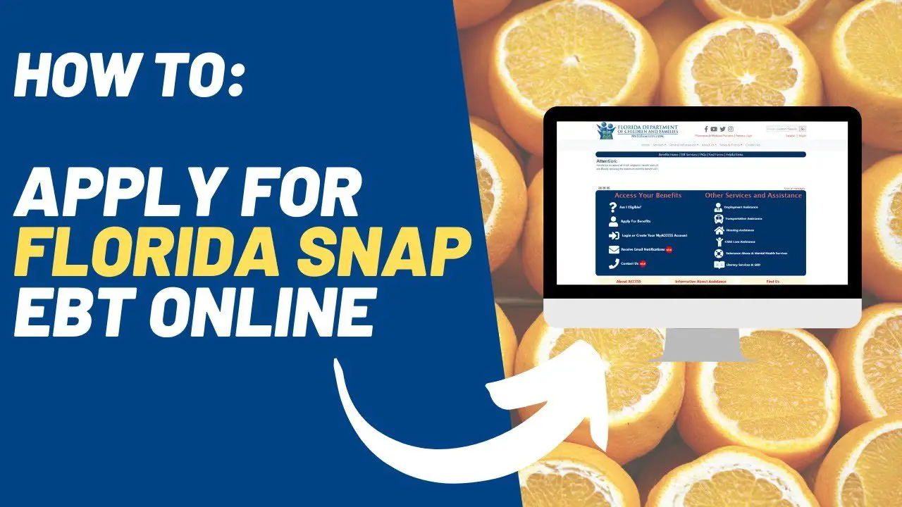 How to Apply for Florida Food Stamps Online