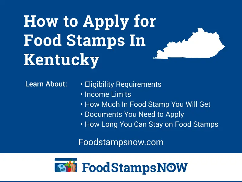 How to Apply for Food Stamps in Kentucky Online