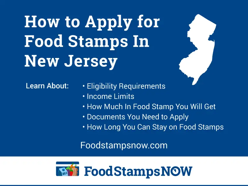 How to Apply for Food Stamps in New Jersey