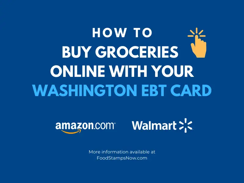 How to Buy Groceries Online with Washington EBT