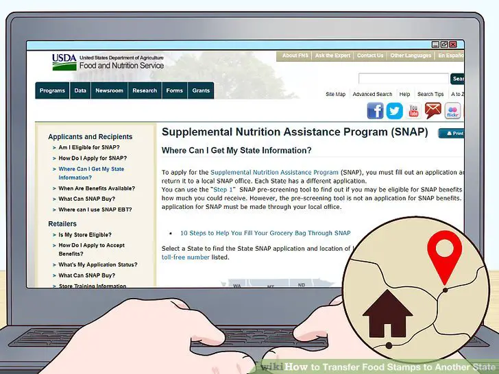 How to check on food stamp application