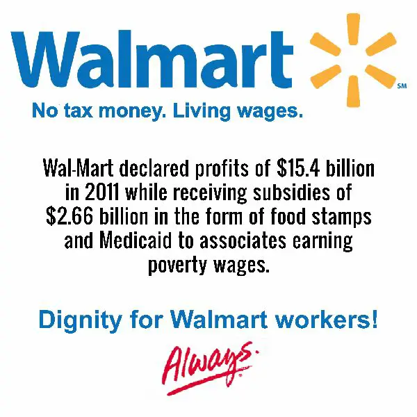 How Walmart uses medicaid and foodstamps to avoid paying its workers a ...