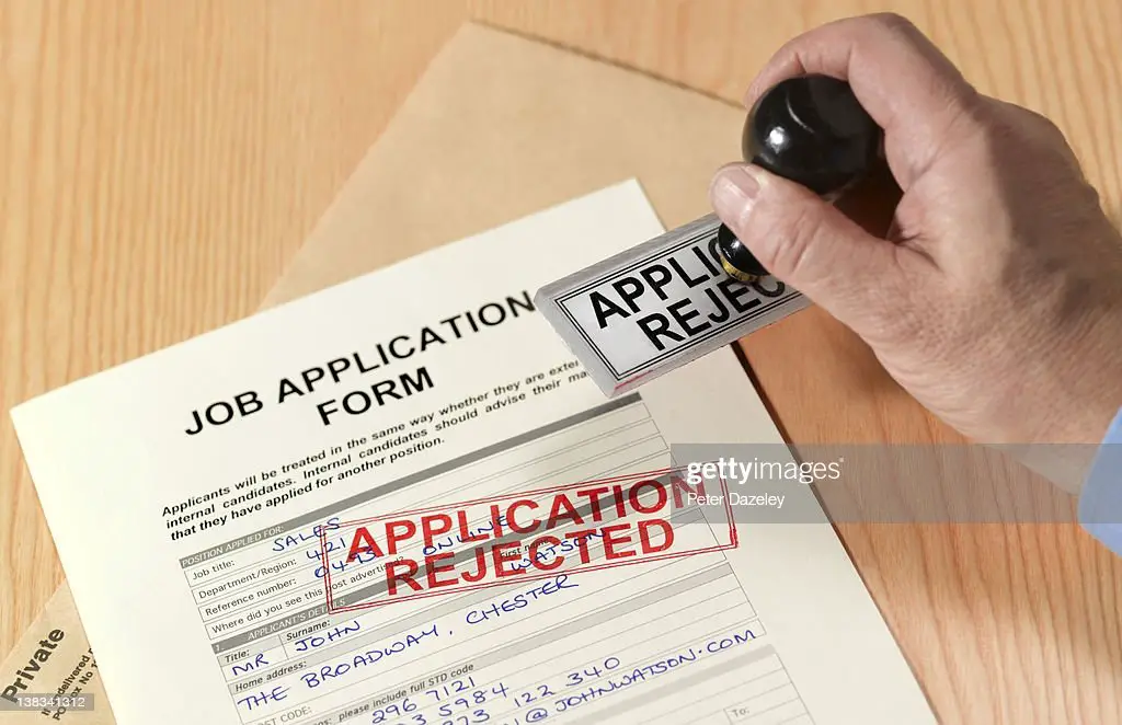 Job Application Rejected High
