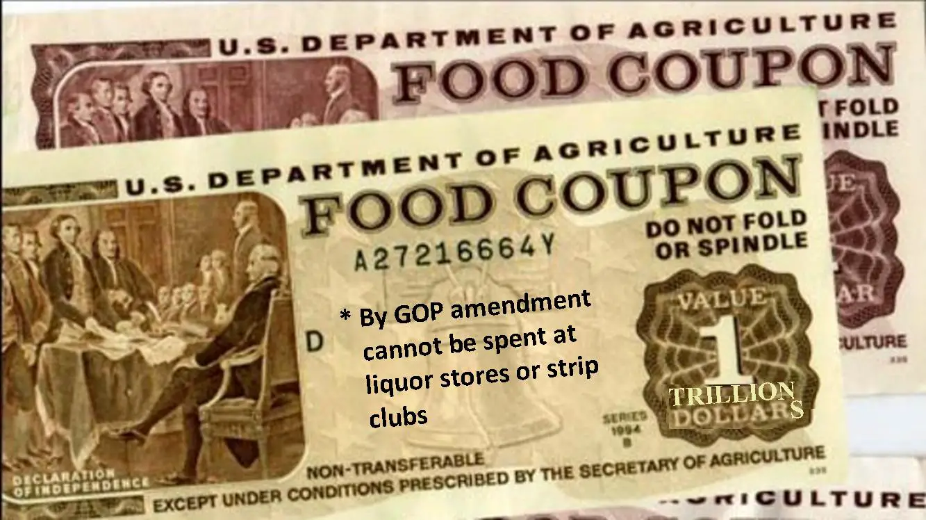 Let Them Eat Food! Food Stamps in Three Acts