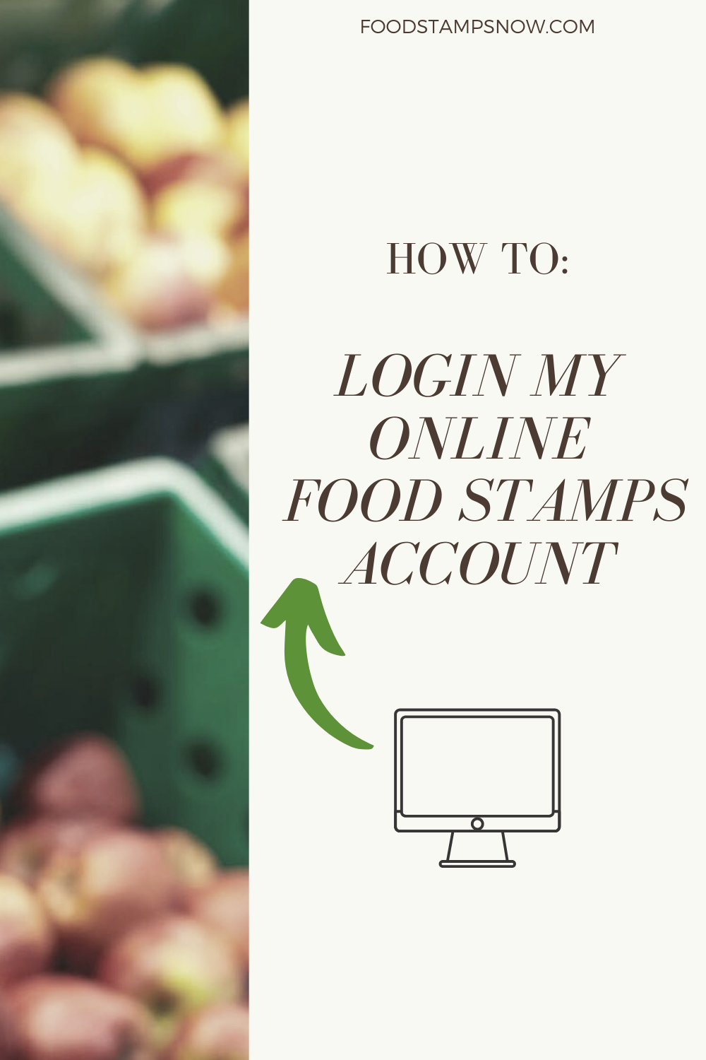 Login your online Food Stamps Account