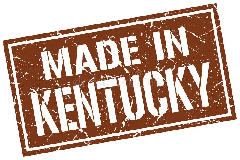 Made in Kentucky stamp stock vector. Illustration of ...