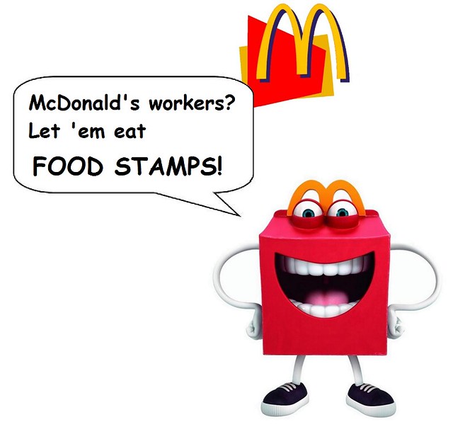 McDonalds: New Logo, Same Old Low Wages