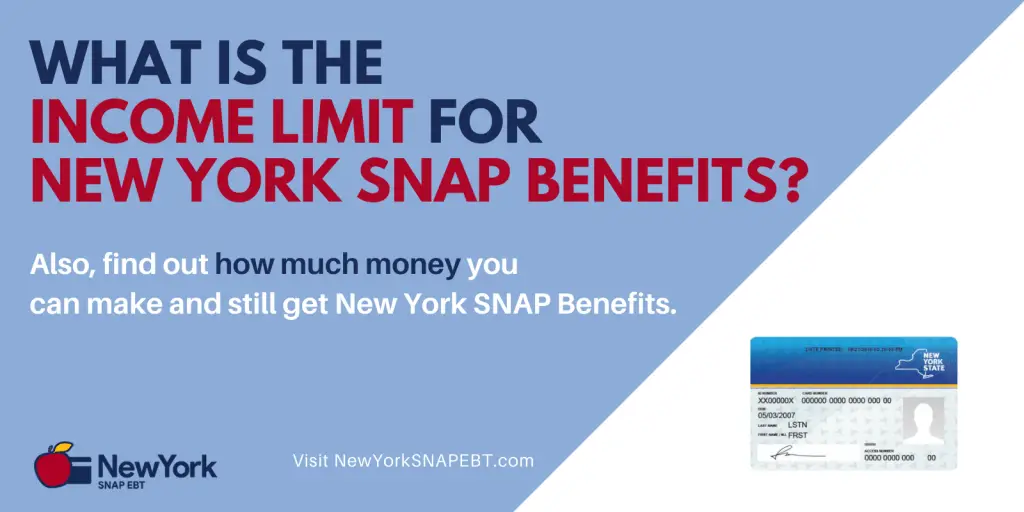 New York Food Stamps Income Limit