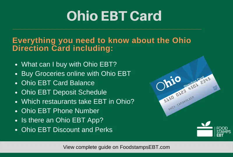 Ohio EBT Card [2020 Guide]