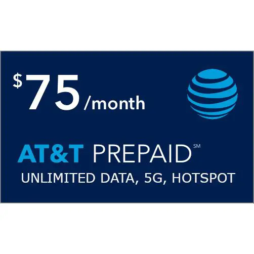 Preloaded ATT Wireless Prepaid SIM Card
