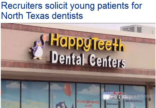 Recruiters Solicit Young Patients for Texas Medicaid Dentists Outside ...