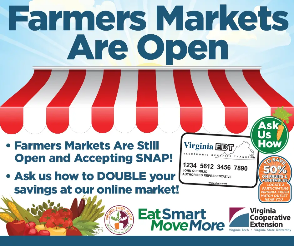 SNAP &  Virginia Fresh Match Help Markets Serve Low Income Customers ...