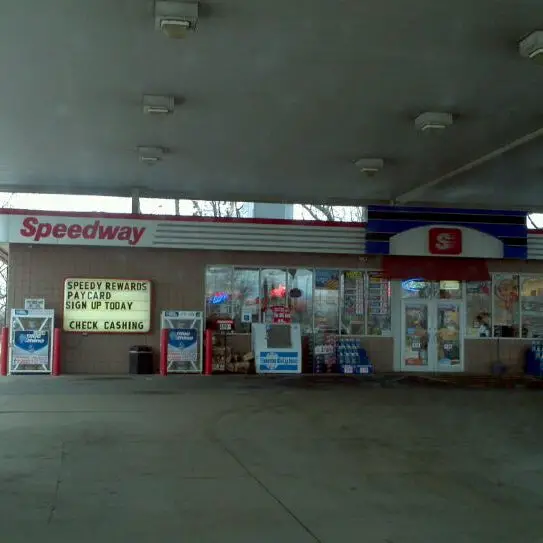 Speedway Gas Station Check Cashing
