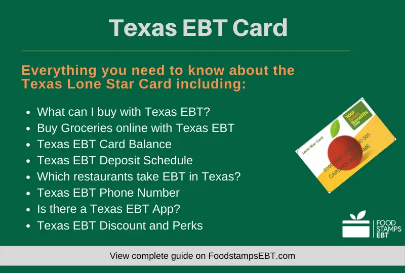 Texas EBT Card Questions and Answers