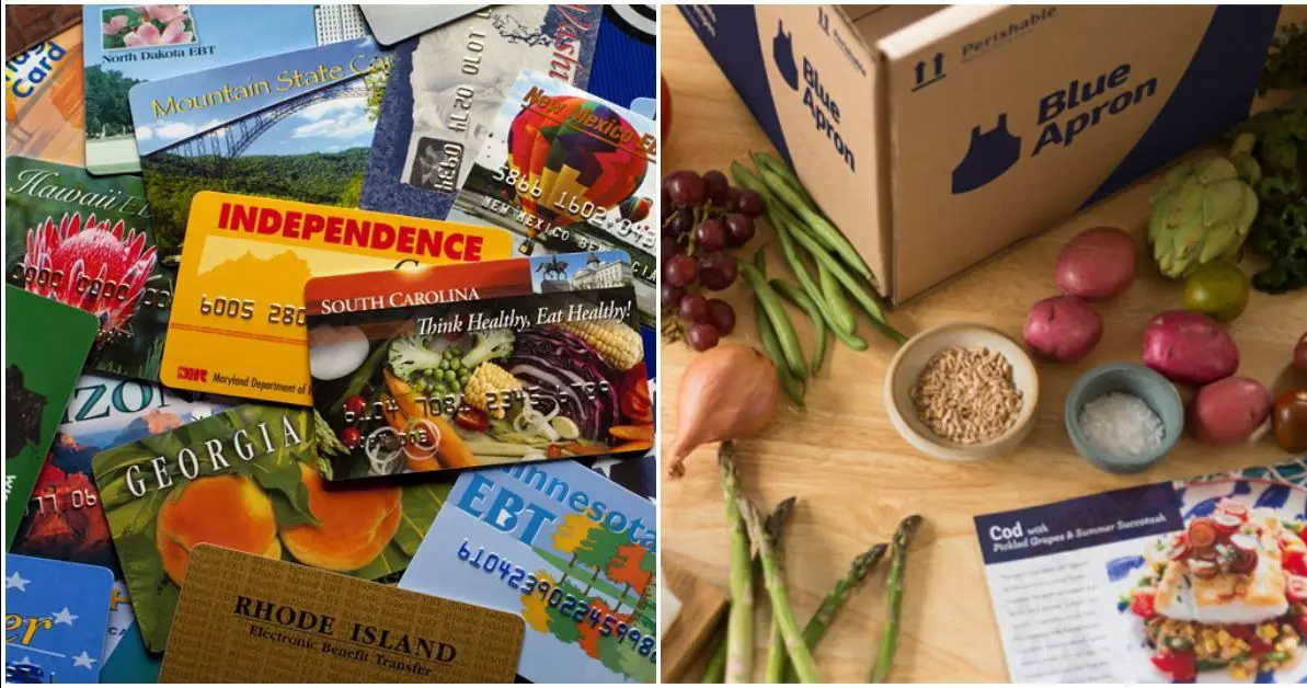 The Government Wants To Replace Food Stamps With A " Blue Apron