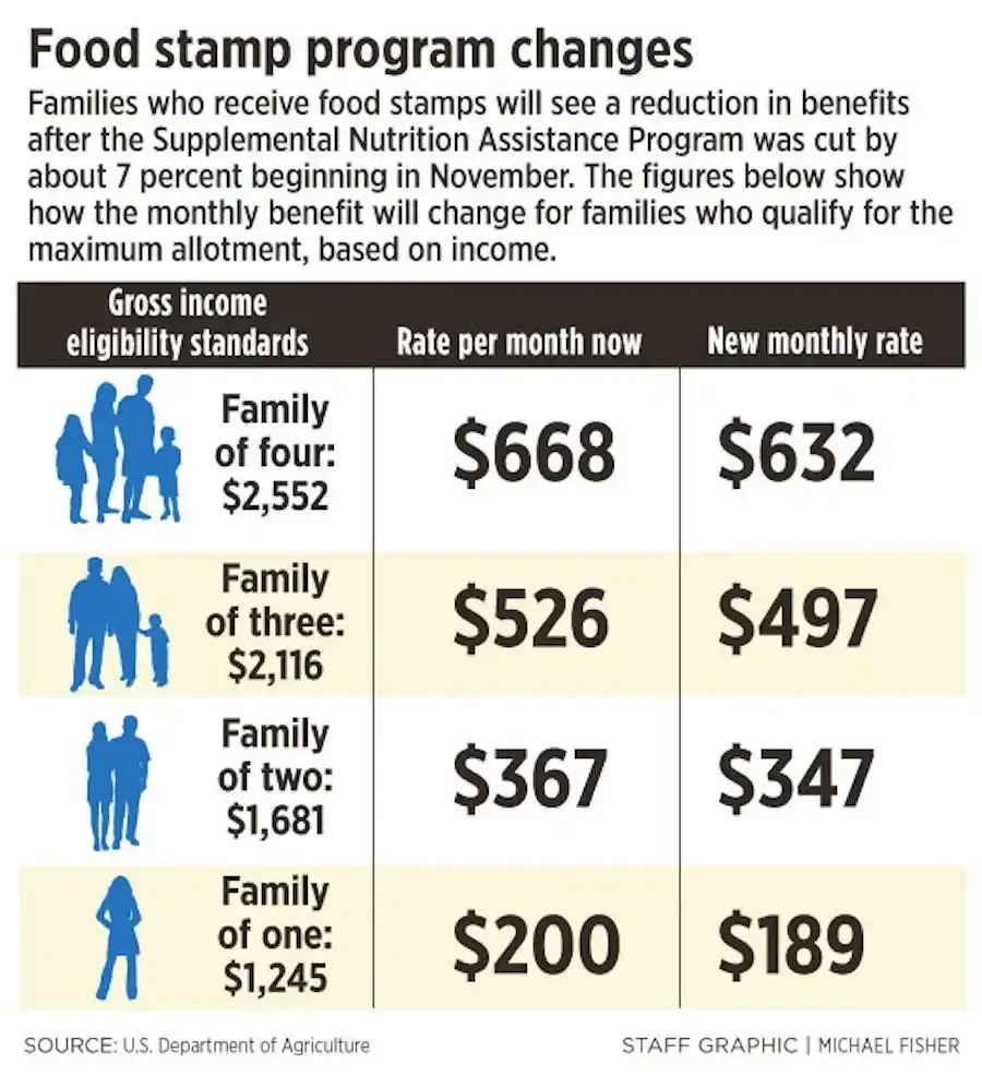 Virginia Food Stamps Amount Per Month