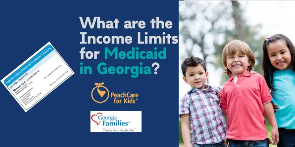What are the income limits for Medicaid in Georgia