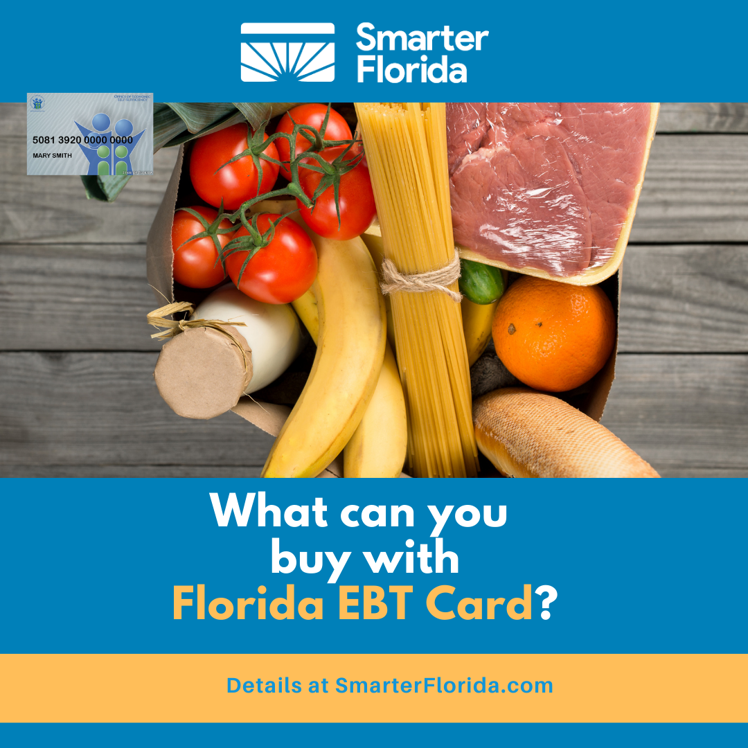 What can I buy with Florida EBT card?
