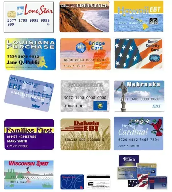What do food stamps actually look like?