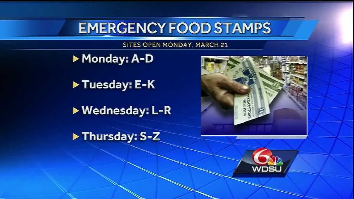 Where To Apply For Emergency Food Stamps