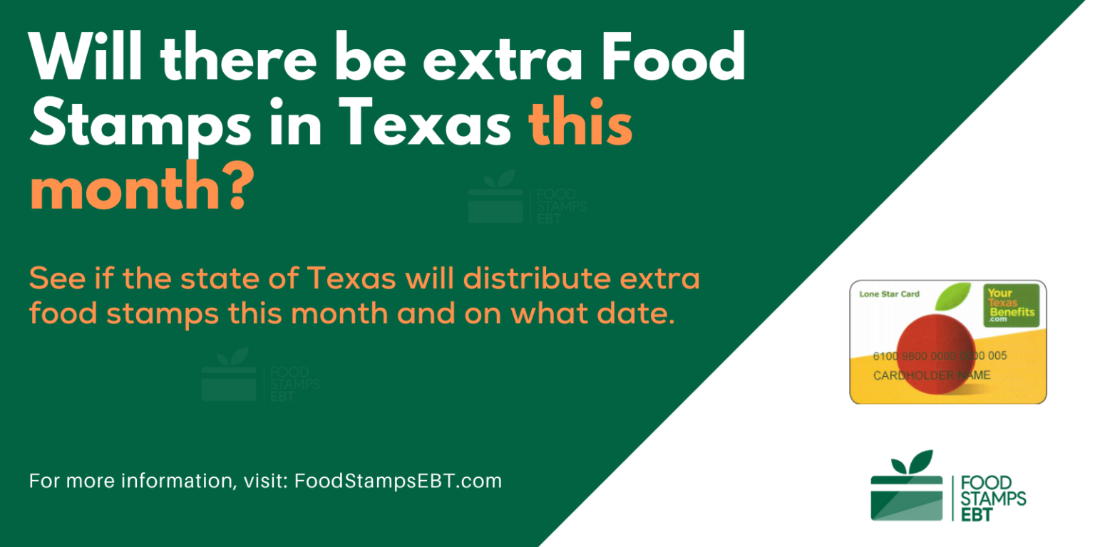 Will Texas Get Extra Food Stamps? (March 2021 Update)