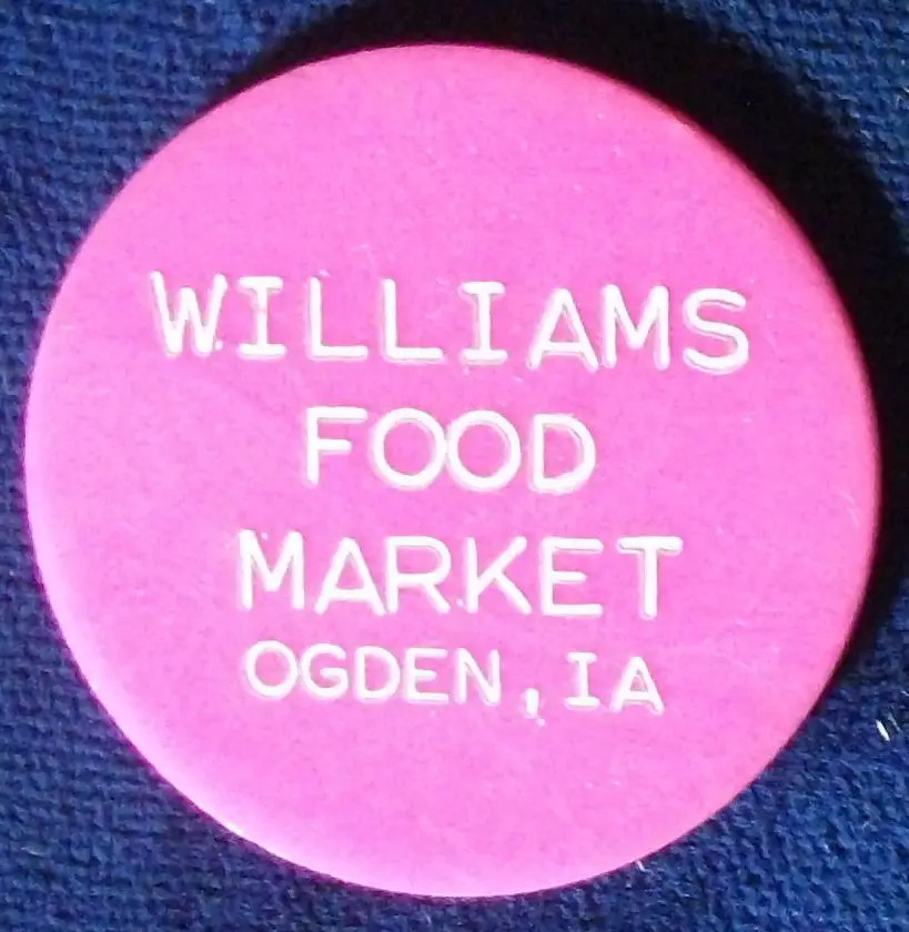 Williams Food Stamp Market, Odgen, Iowa, 50 Cents Food Stamp Credit ...